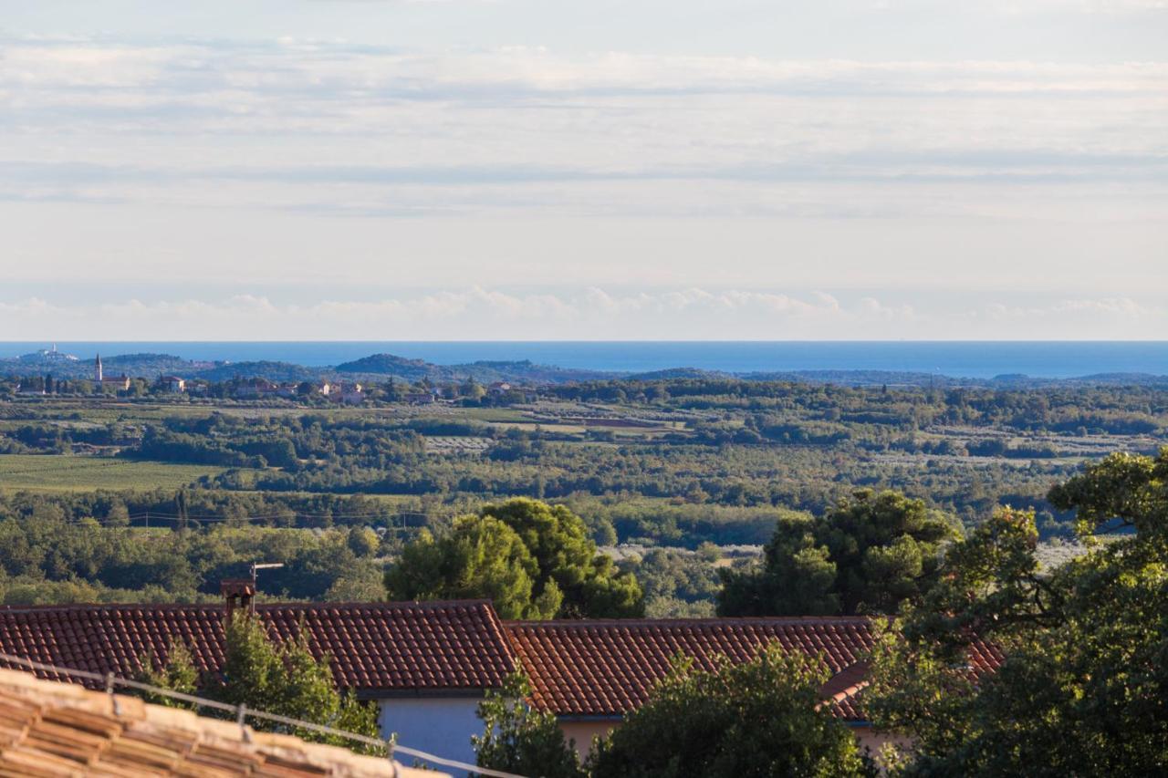 Villa Margerita With Private Pool, Yard And Parking Kaštelir Екстериор снимка